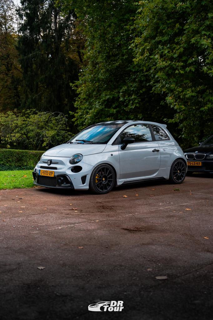 Abarth essesse 280pk! Stage 3!, Auto's, Abarth, Particulier, Benzine, Euro 5, Hatchback, Handgeschakeld, Geïmporteerd, Zilver of Grijs