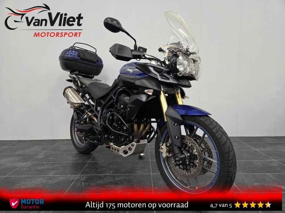 Erg Mooie Triumph Tiger 800 18869km.! Blauw, Motoren, Motoren | Triumph, Bedrijf, Onbekend, TRIUMPH, Onbekend