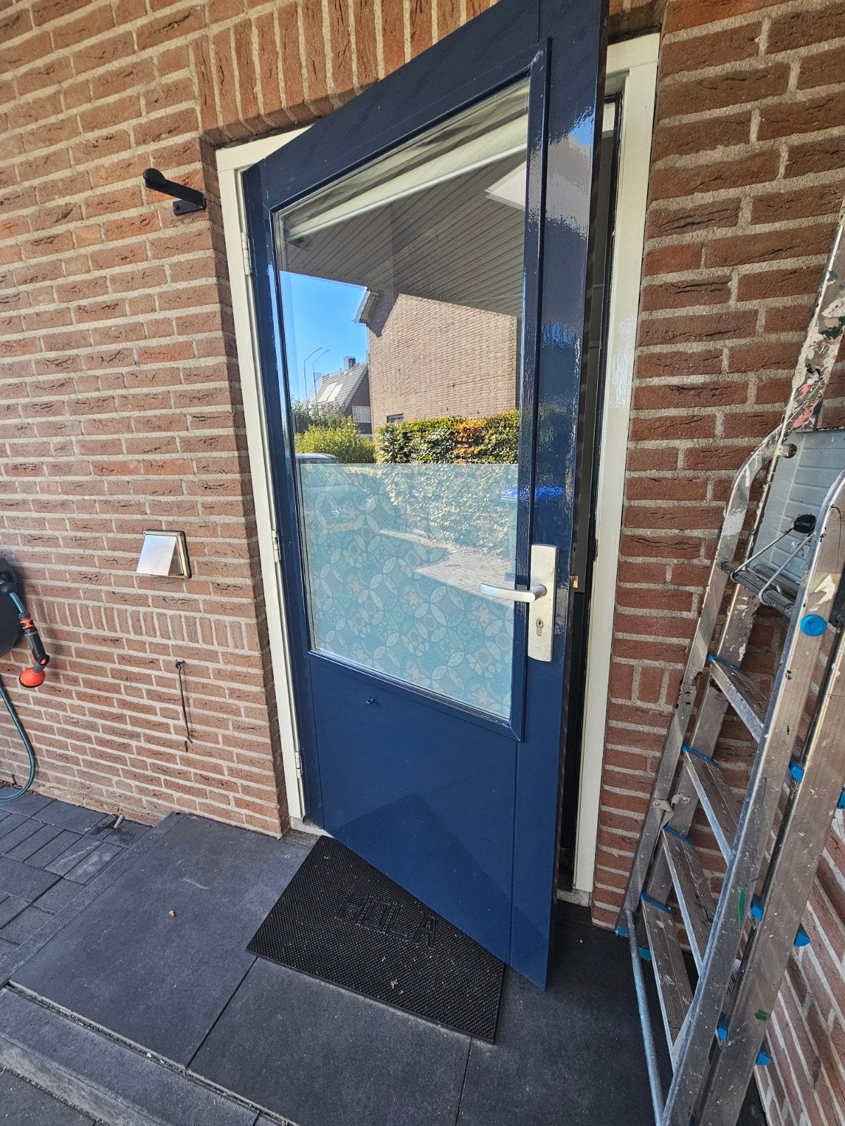 Buitendeur met glas, Ophalen, 80 tot 100 cm, Buitendeur, 200 tot 215 cm