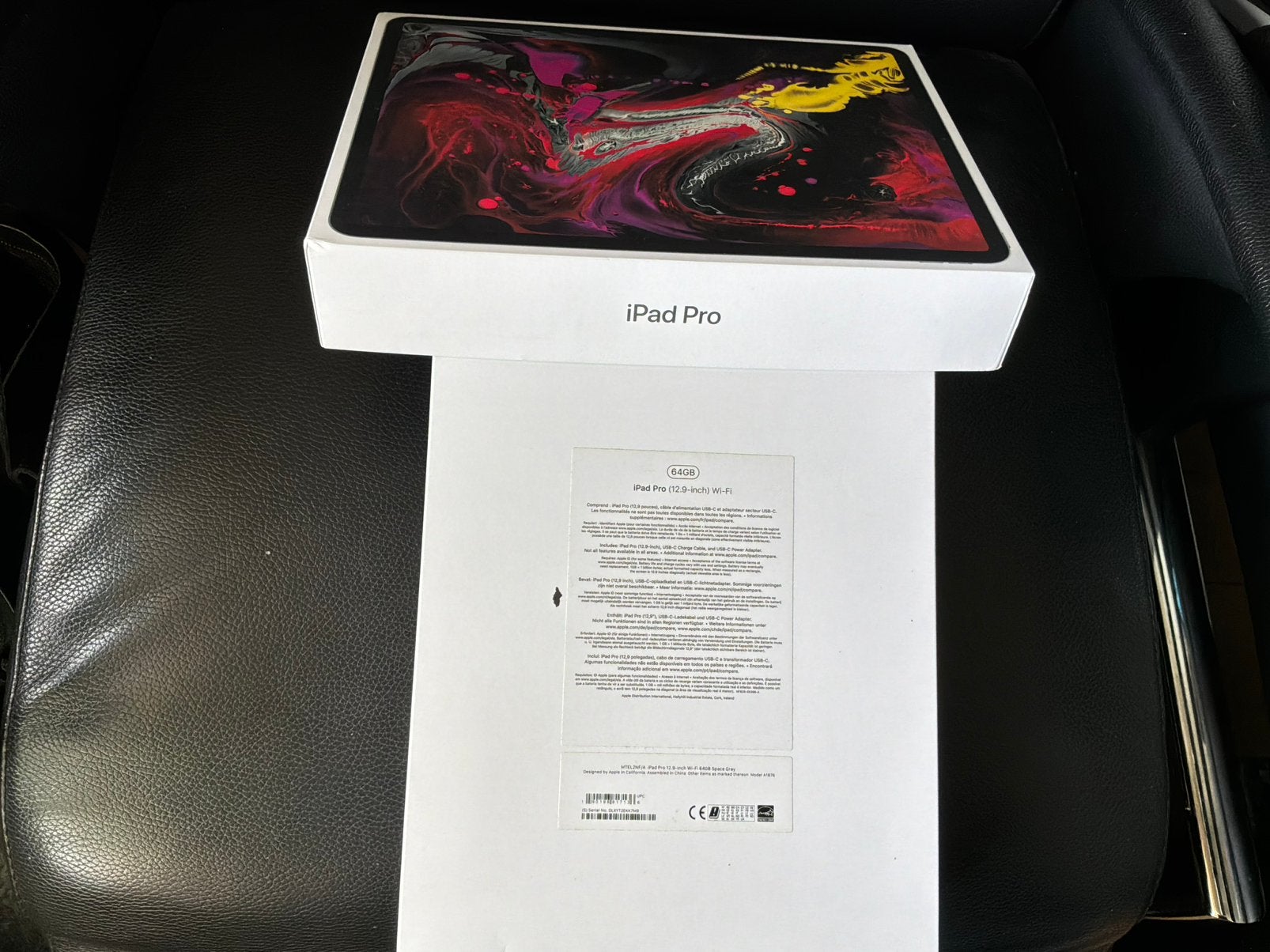 Apple iPad Pro 12.9 inch (2018) Wi-Fi 64GB Space Gray+Bord, Computers en Software, Apple iPads, Gebruikt, Apple iPad Pro, Wi-Fi