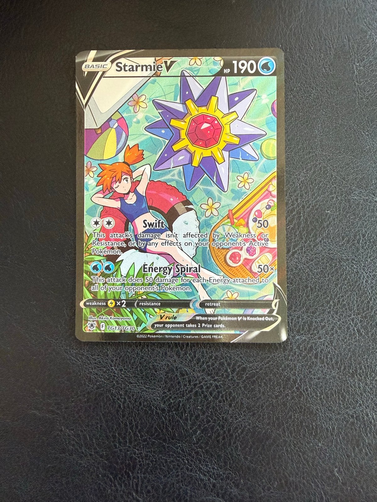 Starmie V TG13/TG30 - Pokémon Astral Radiance Trainer Galler, Ophalen of Verzenden, Zo goed als nieuw, Losse kaart, Foil
