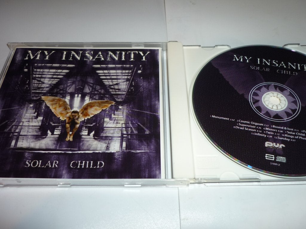 My Insanity - Solar Child CD (Hardrock/Metal), Hardrock, Inclusief doosje, Ophalen of Verzenden, Zo goed als nieuw