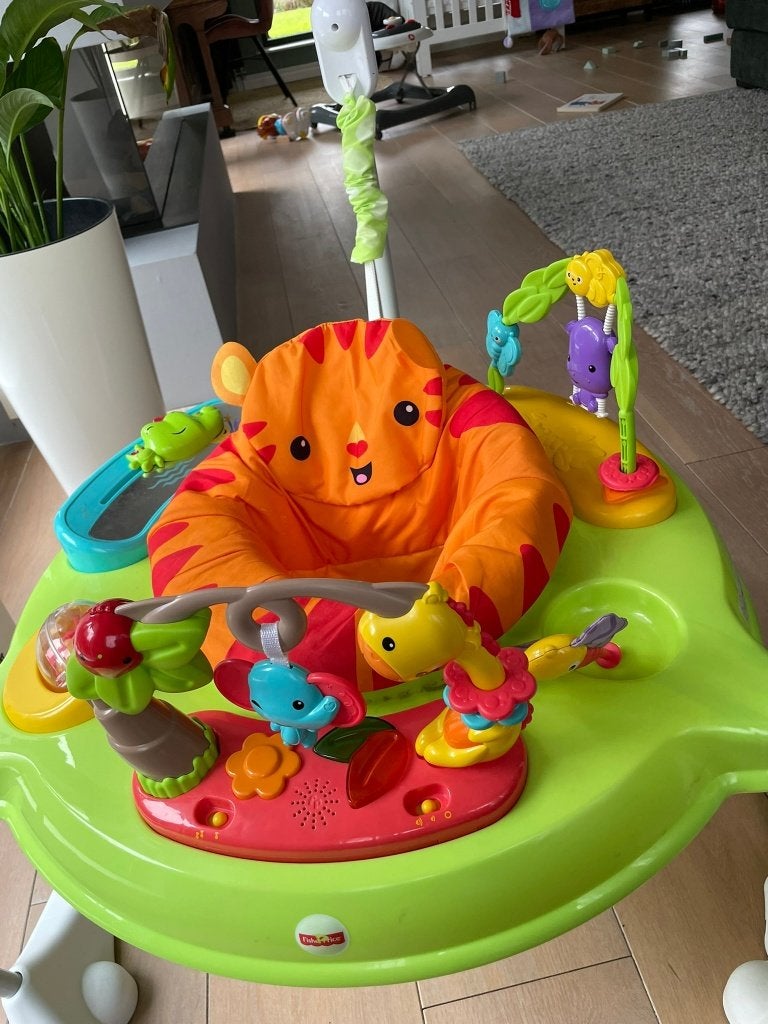 Fisher Price Rainforest Jumperoo | Springstoel, Ophalen, Fisher-Price, Schommelstoel, Verstelbaar