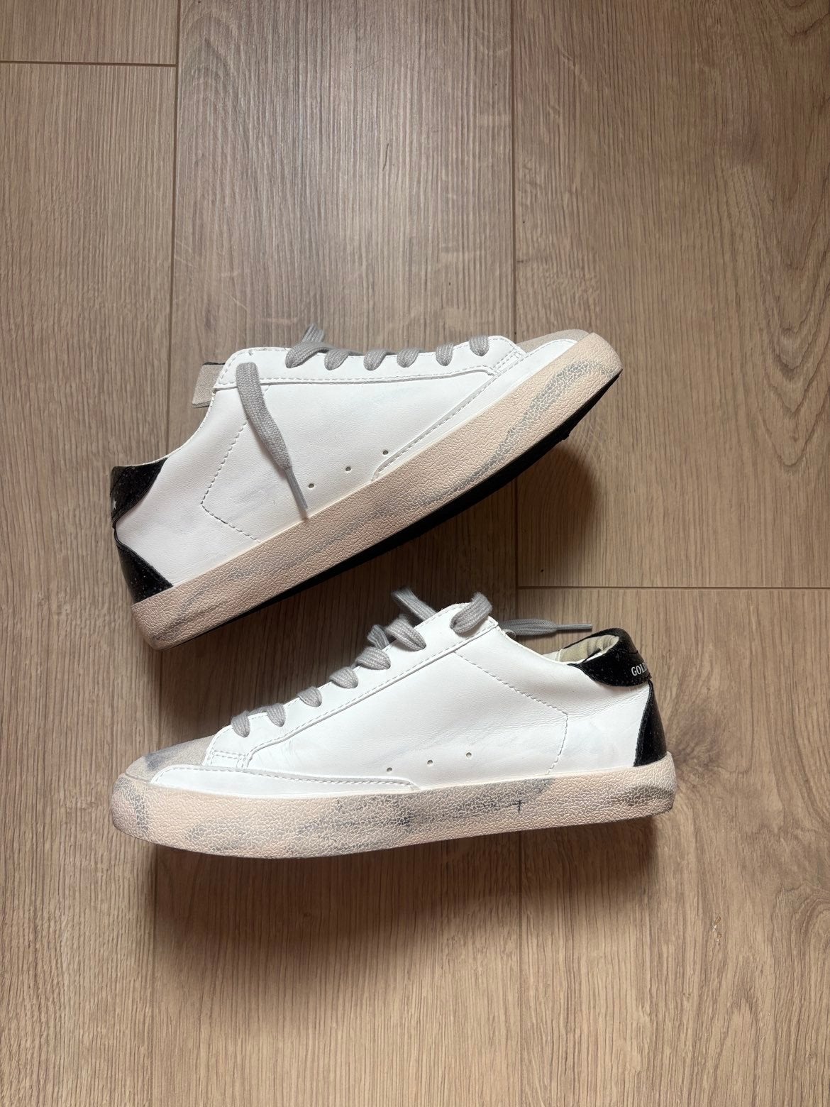 Golden Goose Super-Star Sneakers Maat 40, Kleding | Dames, Schoenen, Ophalen of Verzenden, Gedragen, Wit, Sneakers of Gympen
