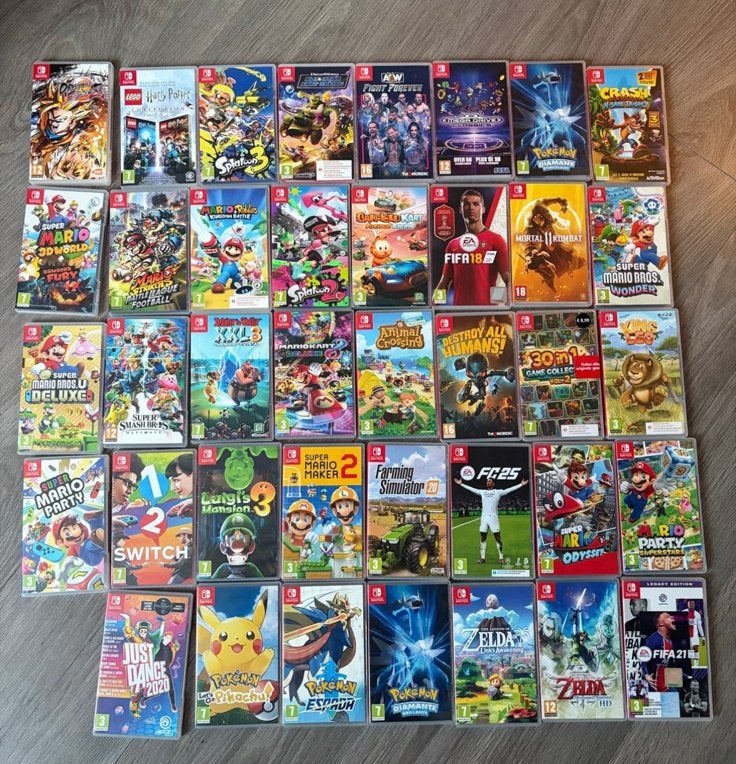Grote collectie Nintendo Switch spellen - Zo goed als nieuw, Nintendo, Nintendo, 1 speler, Ophalen of Verzenden