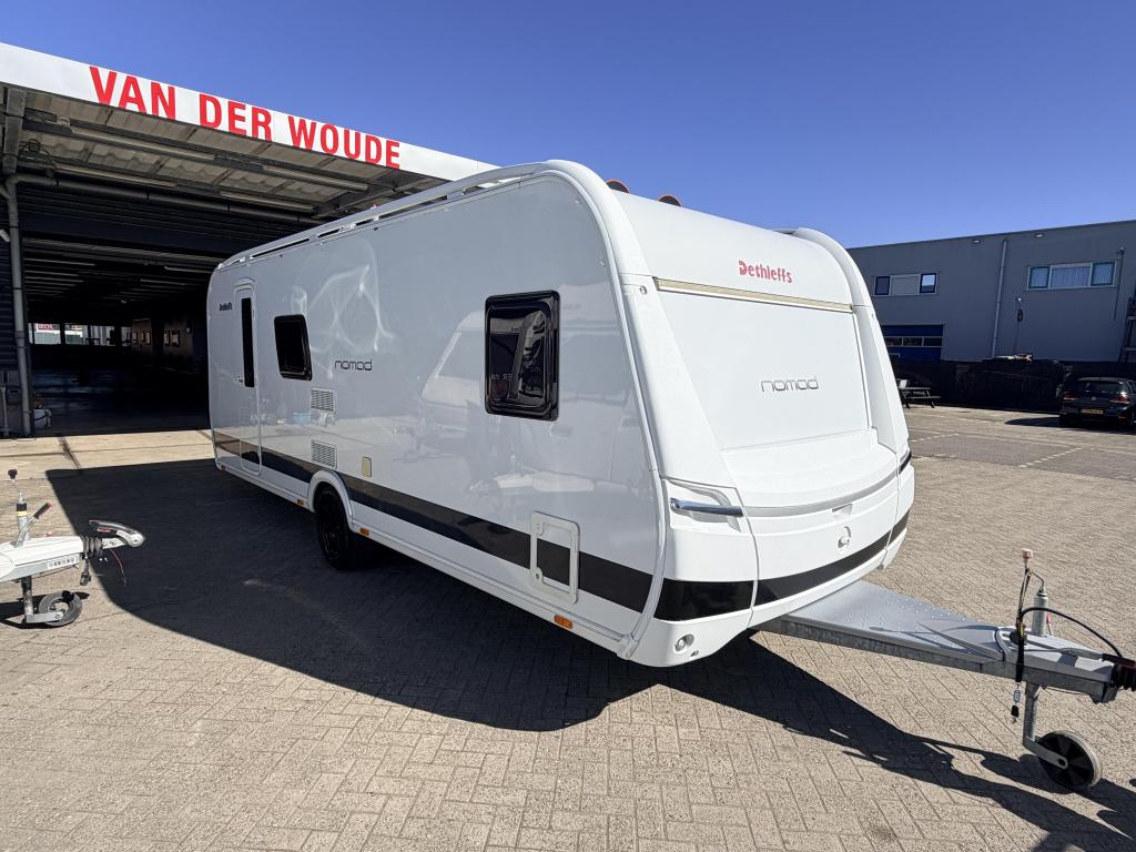 Dethleffs Nomad 560 FMK LUXE! 6 persoons NW tent, Caravans en Kamperen, Caravans, Ringverwarming, Rondzit, Overige typen, Bedrijf