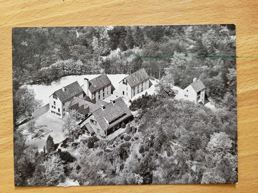 ansicht BERGEN Zandhoeve Luchtfoto KLM, Ophalen of Verzenden, Voor 1920, Noord-Holland