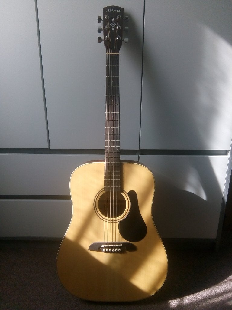 Alvarez Country Gitaar MET ACCESSOIRES, Ophalen of Verzenden, Zo goed als nieuw, Klassieke of Spaanse gitaar