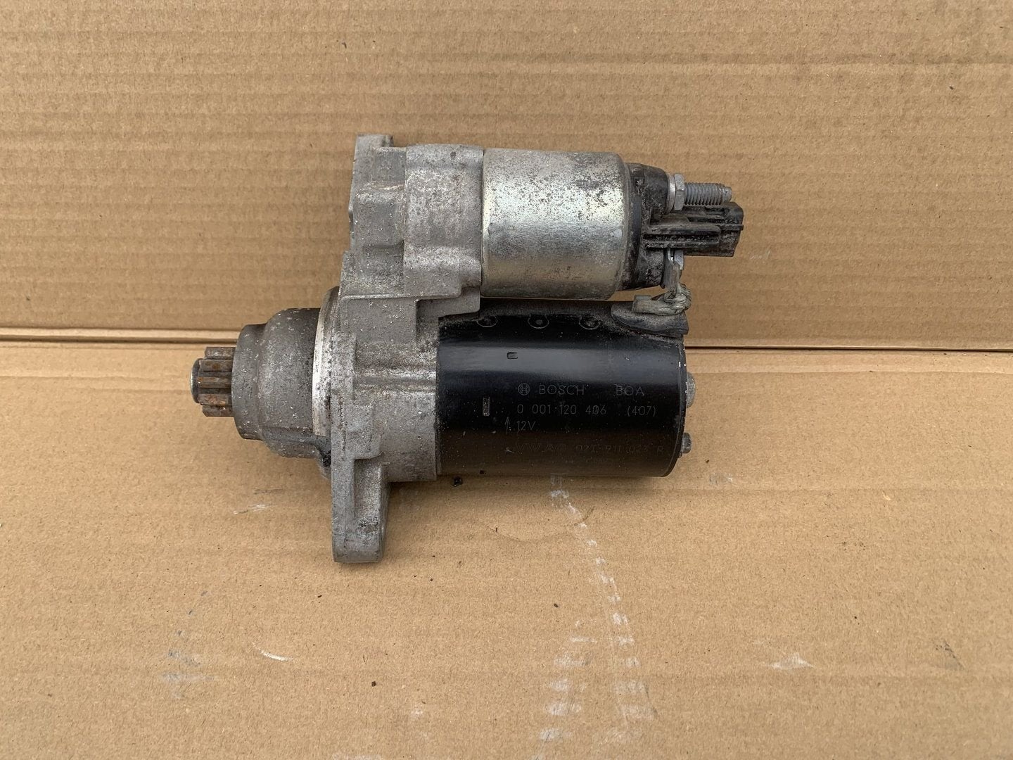startmotor VAG 001120406  /  02T911023R, Gebruikt, -, -, Ophalen of Verzenden
