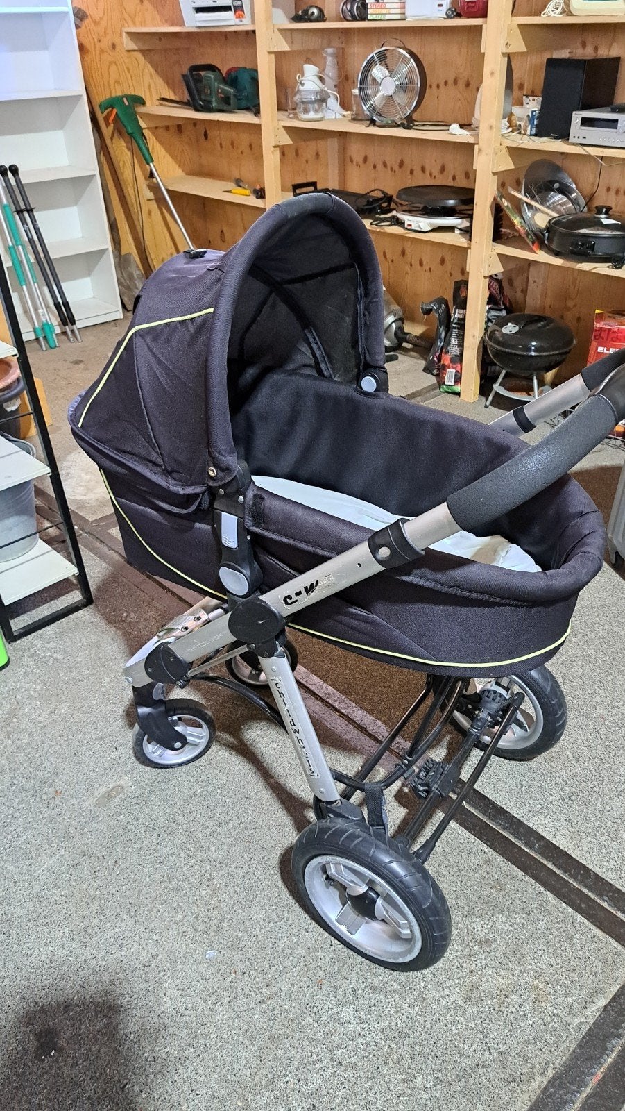 Childwheels C-Max kinderwagen met reiswieg, Gebruikt, Met reiswieg, Ophalen, Kinderwagen