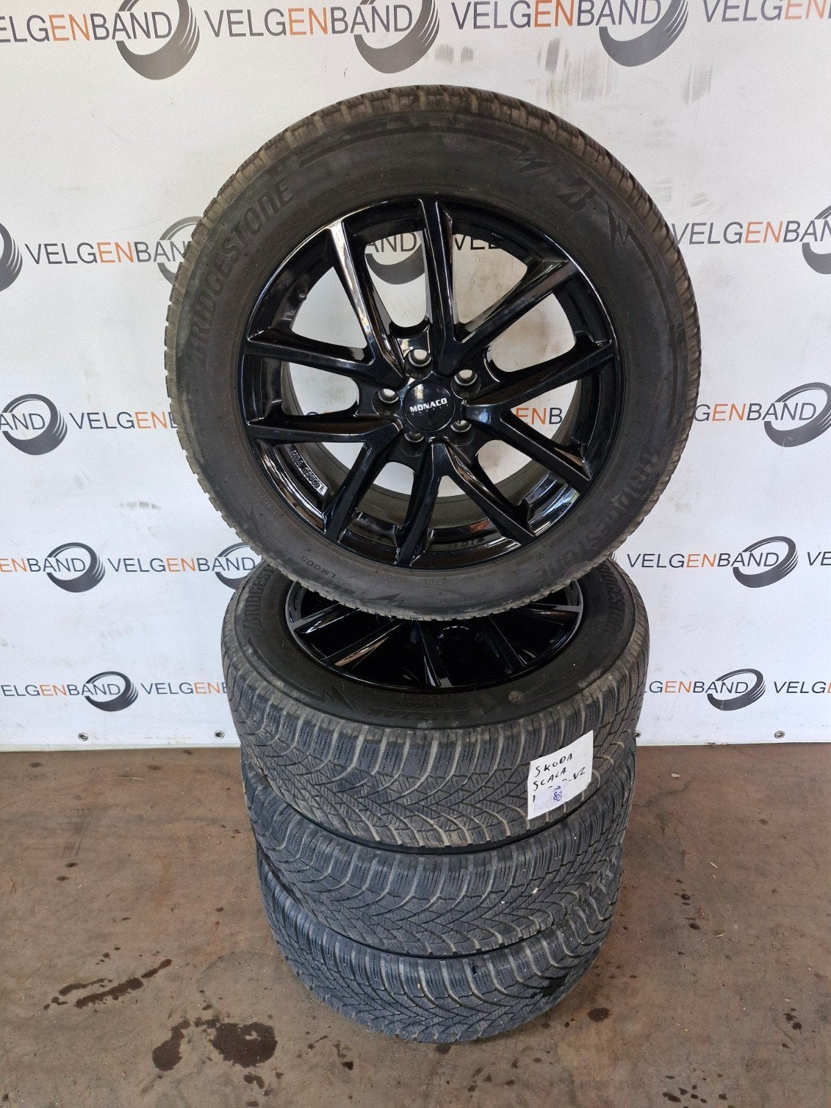 Winterset Skoda Scala VW Polo A1 Citycarver 5x100 57,1, Auto-onderdelen, Gebruikt, 16 inch, ., Banden en Velgen