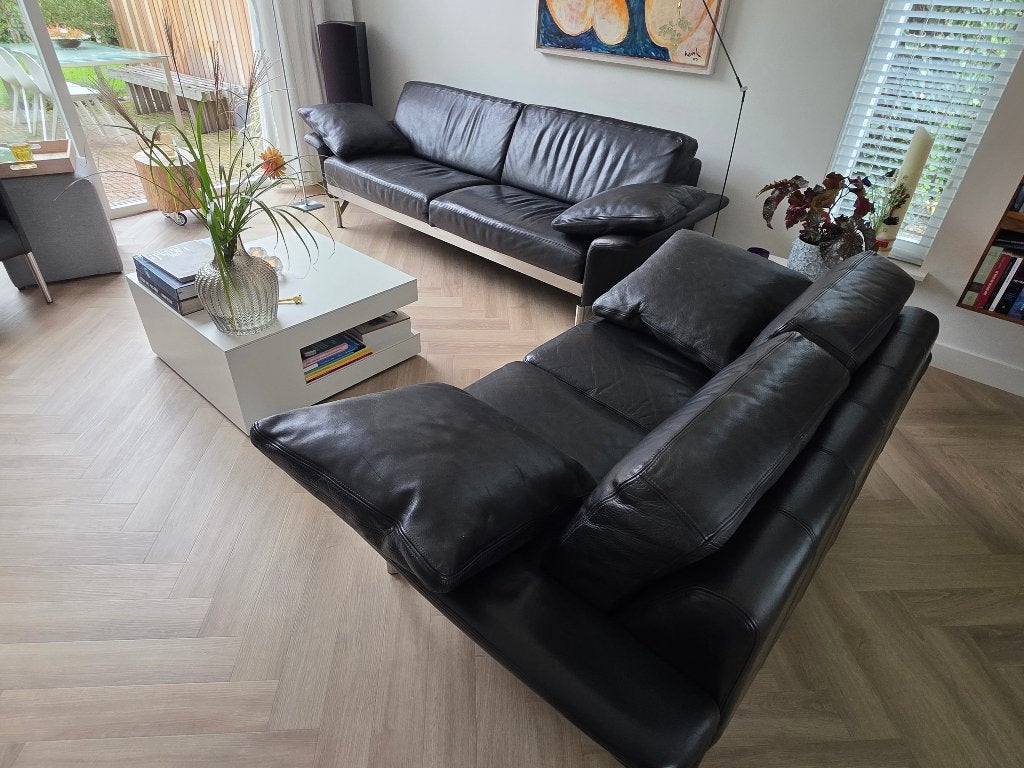 Design bankstel HF set voor 750 euro, Ophalen, 250 tot 300 cm, Gebruikt, Design