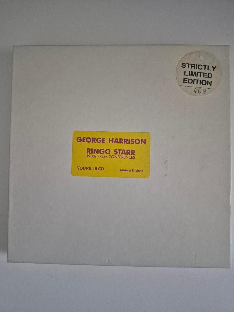 George Harrison / Ringo Starr. 1980 Press Conferences. 2 CDs, Ophalen of Verzenden, Zo goed als nieuw
