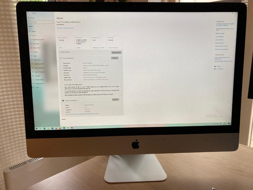 iMac 27" – 32GB RAM – 1TB – i5 – GeForce, Ophalen, 32 GB, HDD, IMac