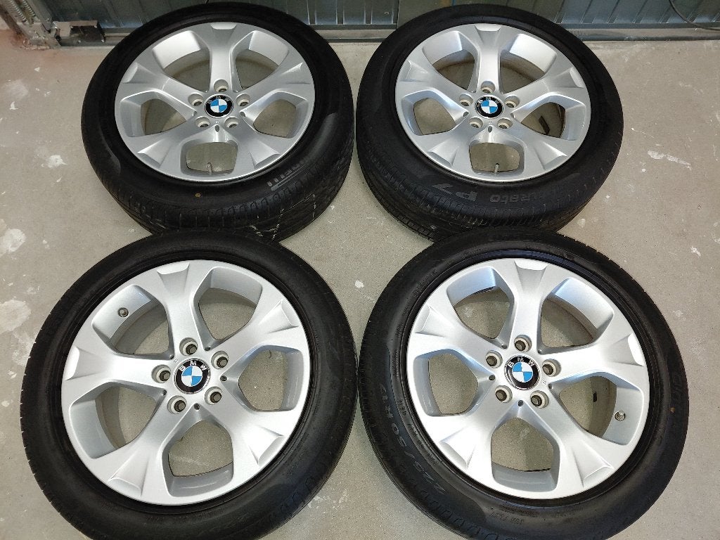 17 inch velgen met zomerbanden BMW 3-serie F30 F31 / X1 E84, Ophalen