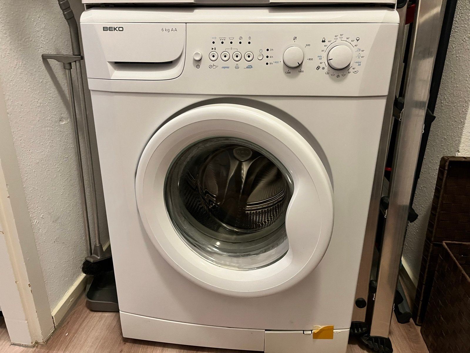 Beko WMD 26140 T Wasmachine - 6 kg inhoud, 4 tot 6 kg, Ophalen, Gebruikt, Voorlader