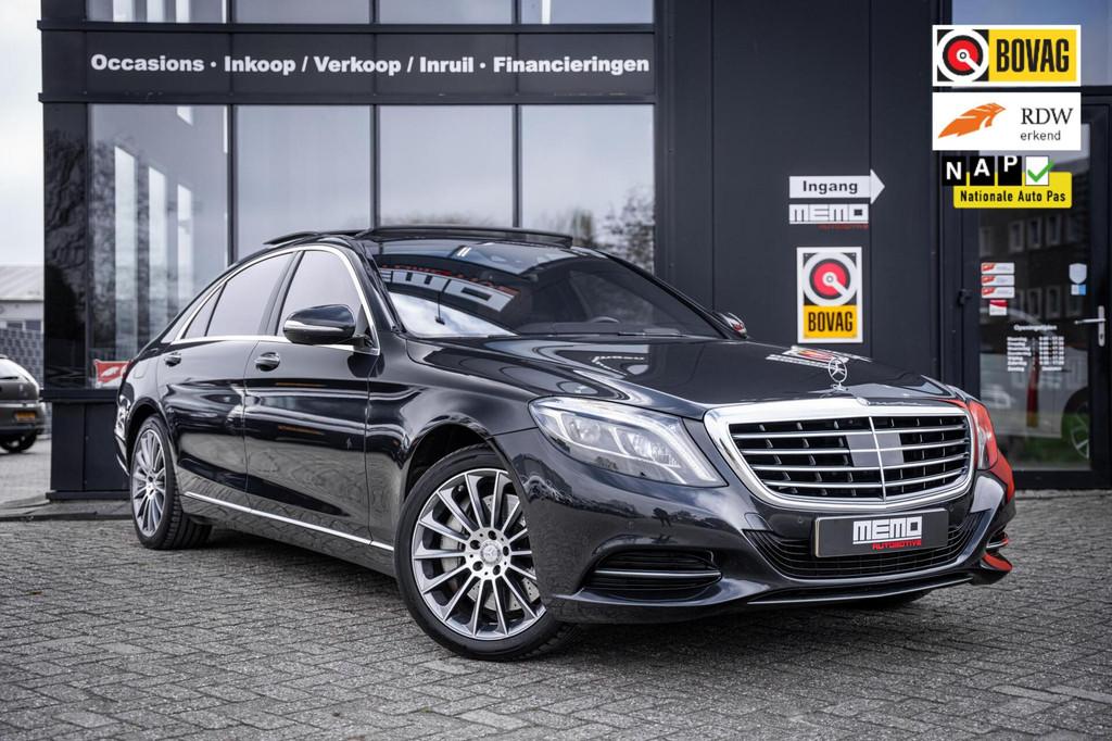 Mercedes S-klasse S500 HYBRID*LANG*MASSAGE*NAP*BURMESTER*PAN, Automaat, Achterwielaandrijving, Gebruikt, Euro 6