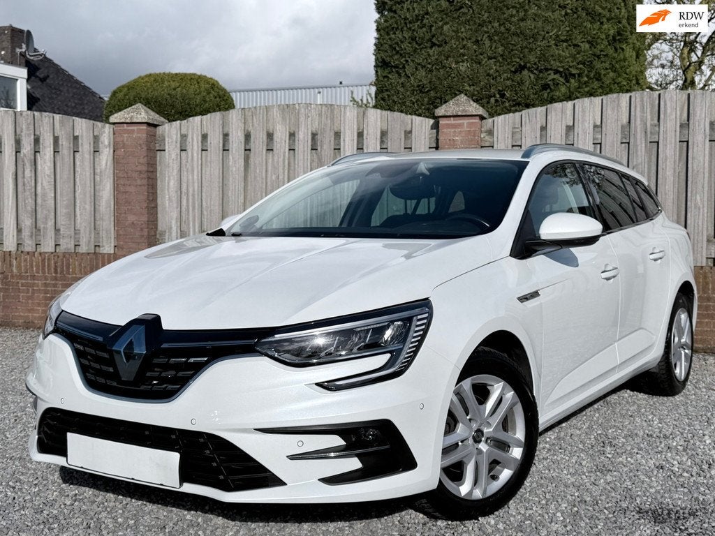 Renault Mégane Estate 1.3 TCe 140 Techno STOELSTUUR VERWARM, Parkeersensor, Gebruikt, Zwart, 4 cilinders