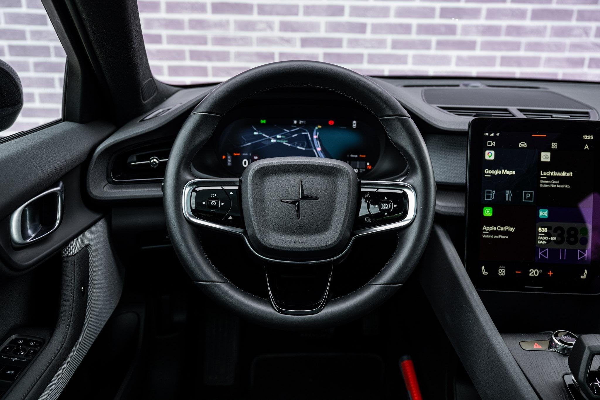 Polestar 2 Long Range Single Motor 82 kWh | Trekhaak | Panor, Auto's, Automaat, Polestar 2, 82 kWh, Zwart