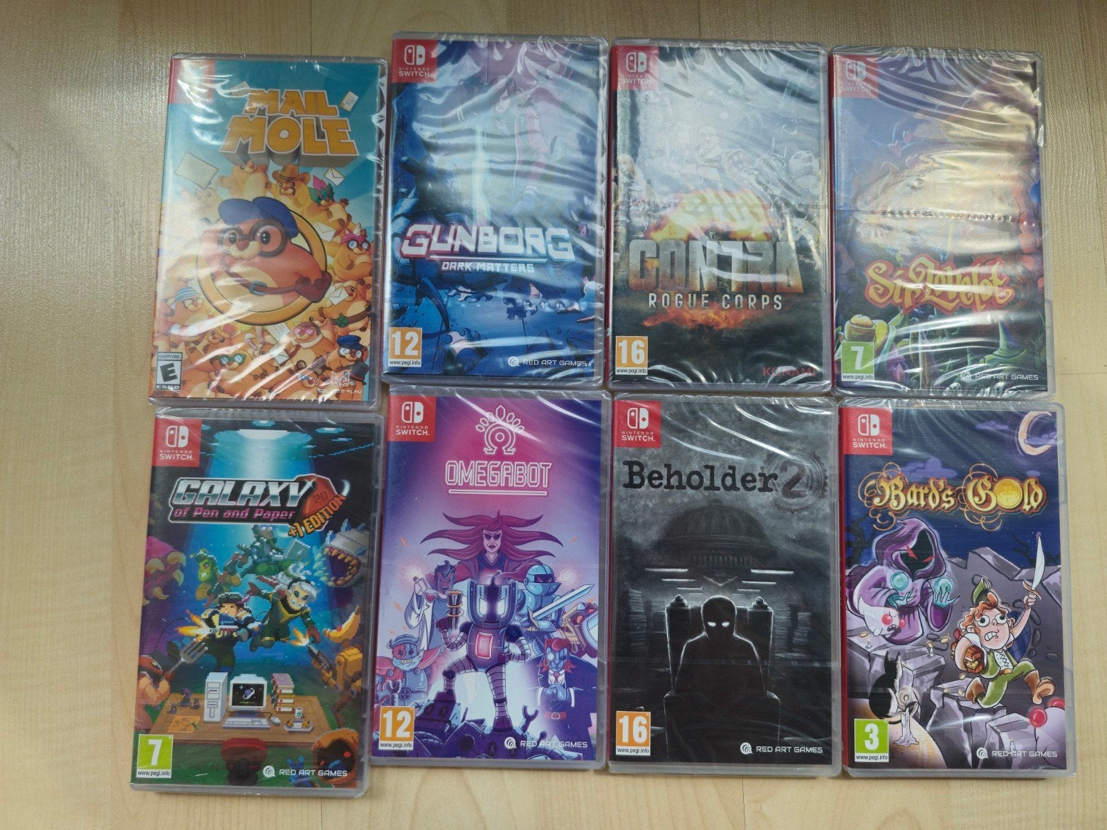 8 nintendo switch games 90 euro seal, Spelcomputers en Games, 1 speler, Ophalen, Vanaf 3 jaar