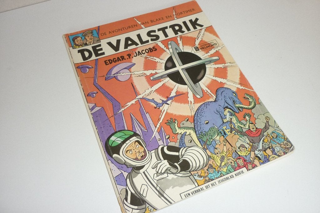 Edgar P. Jacobs: Blake en Mortimer: de Valstrik, Eén stripboek, Ophalen of Verzenden, Gelezen