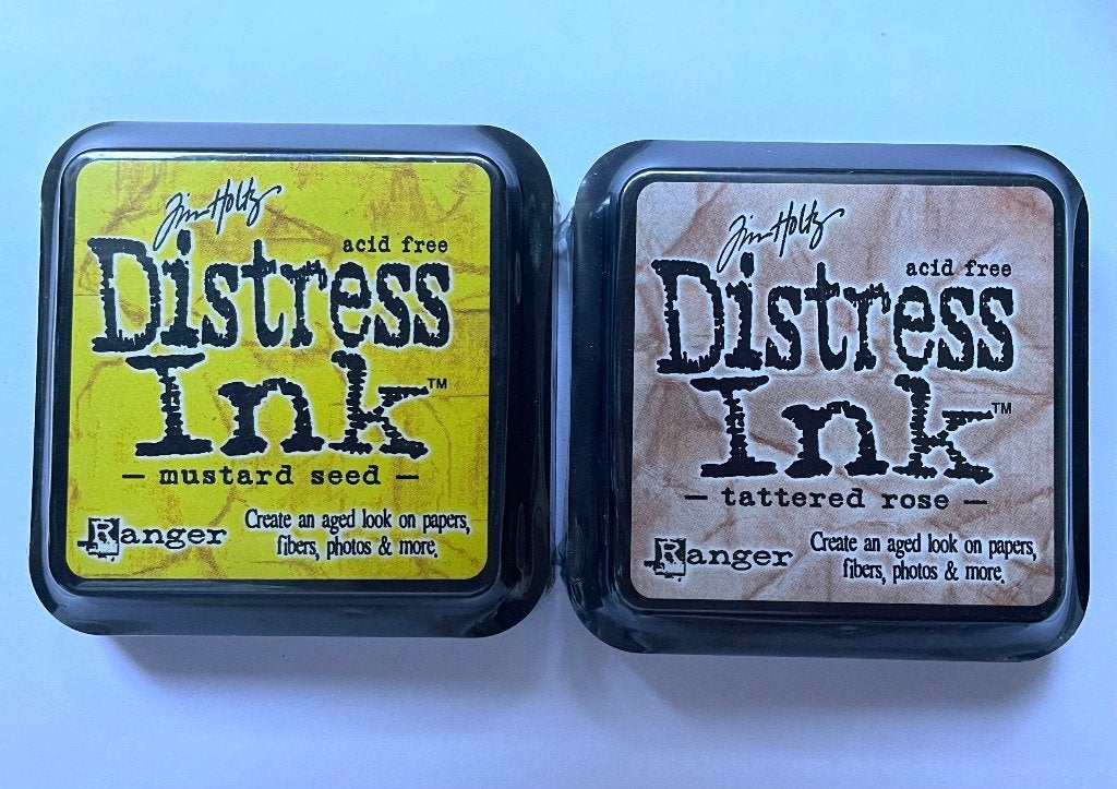 2 Nieuwe doosjes Distress inkt, Hobby en Vrije tijd, Stempelen, Ophalen of Verzenden, Nieuw, Inkt, Foam of Stempelhouder