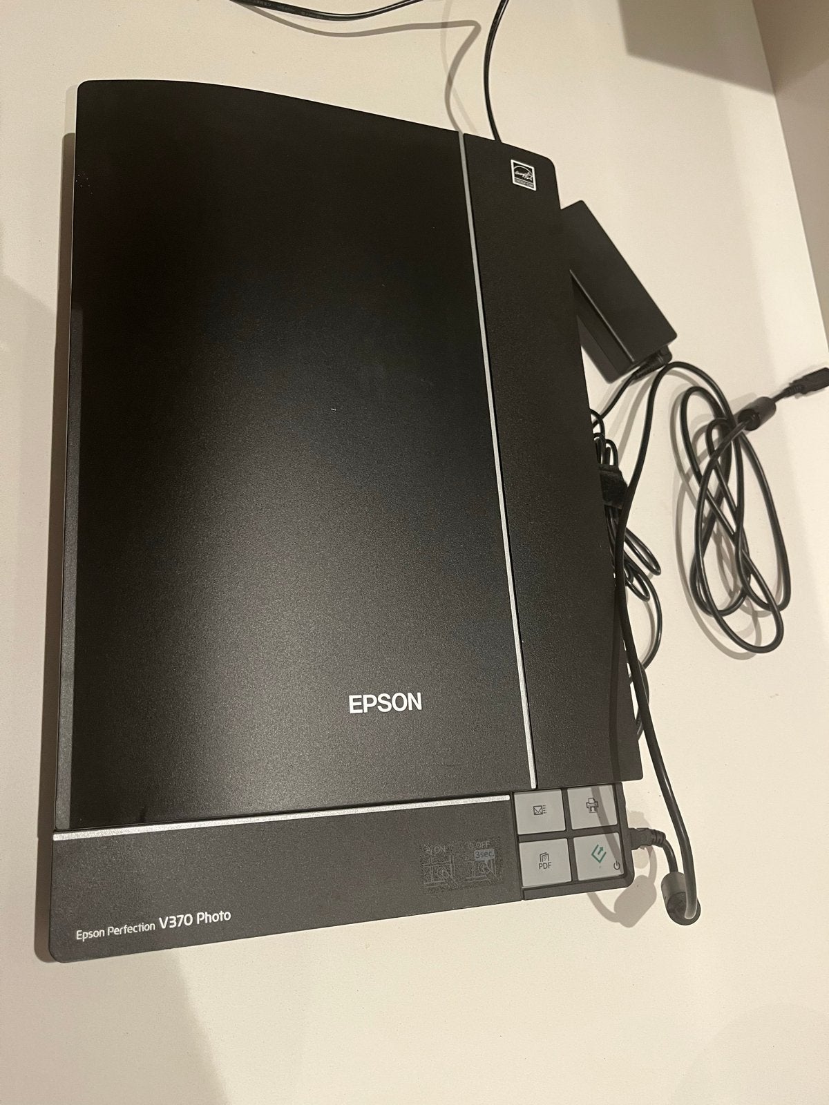 Epson Perfection V370 Photo A4 Flatbedscanner, Ophalen, Gebruikt, Flatbedscanner, MacOS