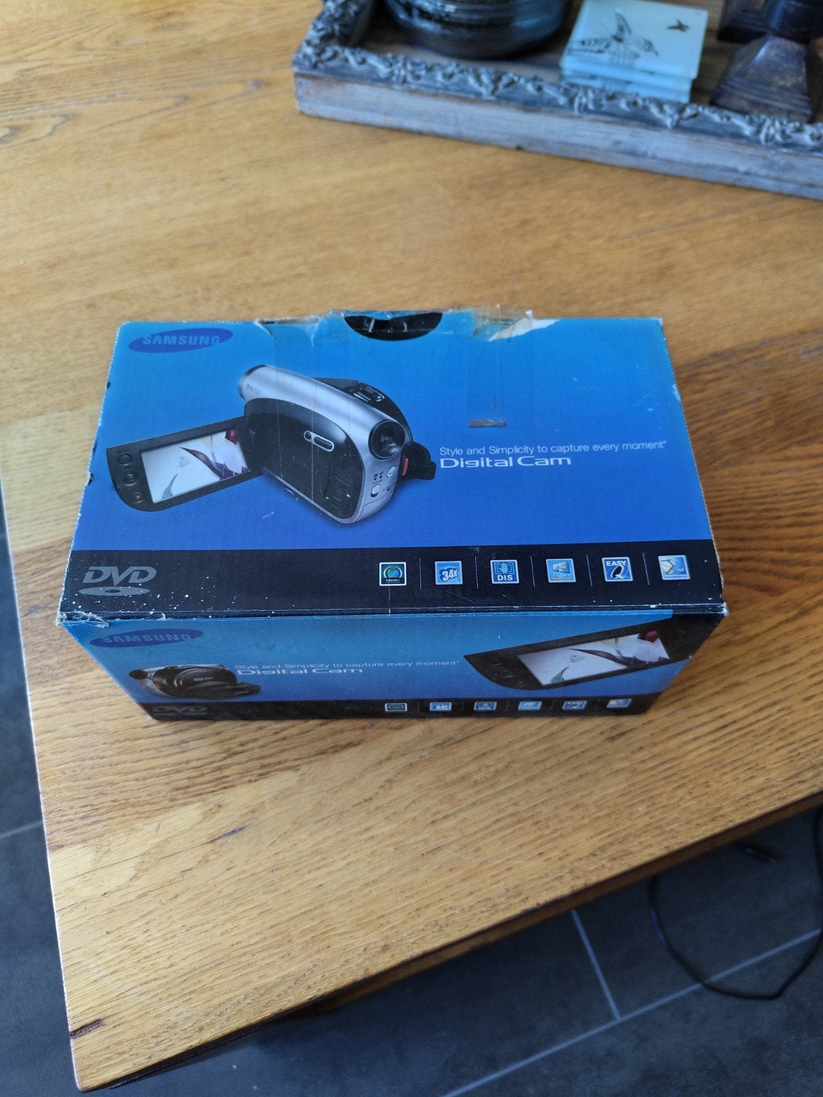 Samsung VP-DX100 Digital Camcorder - DVD, Dvd, 20x of meer, Ophalen of Verzenden, Zo goed als nieuw