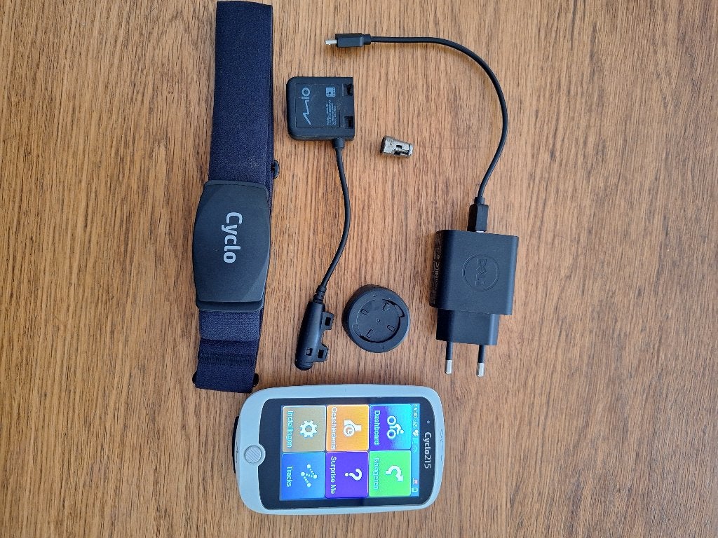Fietscomputer met navigatie, Verzenden, Draadloos, Gebruikt