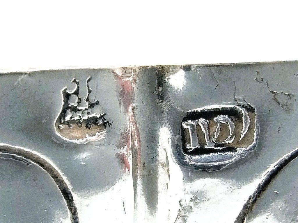 Zilveren brandewijnkom, Jan Verdoes, Haarlem, 1749, Verzenden, Zilver