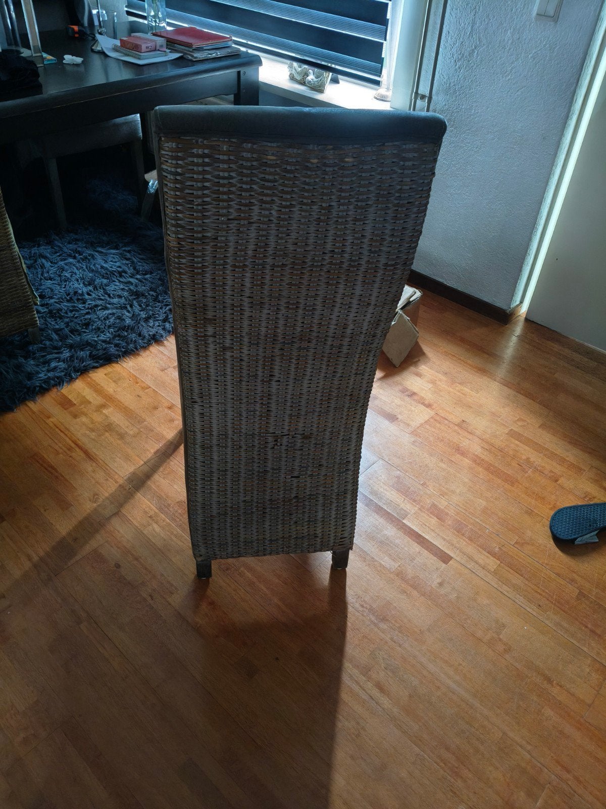 Gratis 4 eetkamer stoelen, Ophalen, Gebruikt, Vier