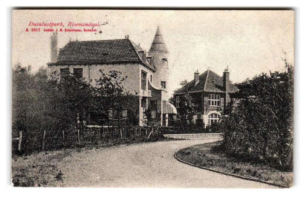 Bloemendaal, Duinlustpark, Verzenden, Voor 1920, Gelopen, Noord-Holland