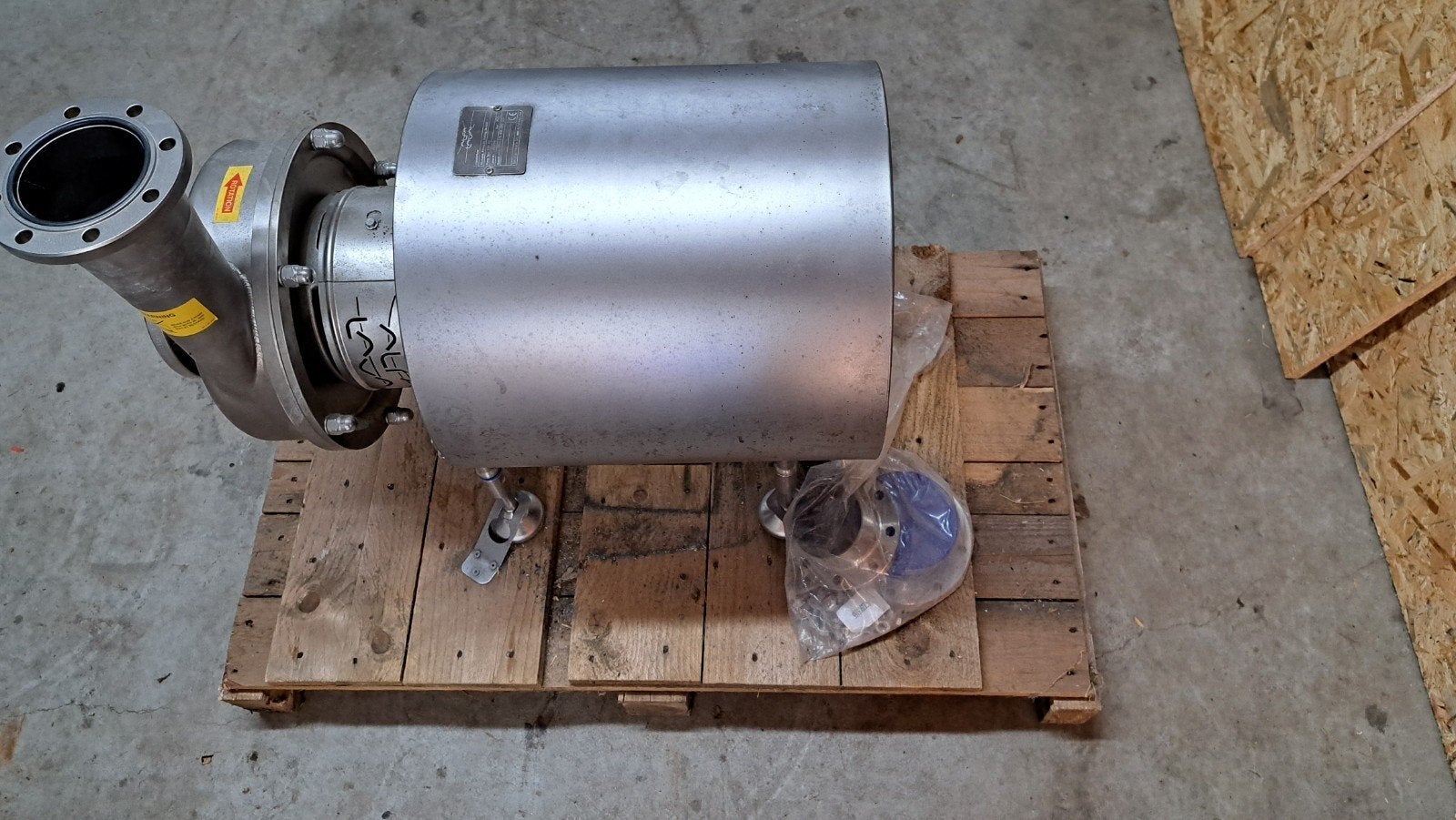 Alfa Laval LKH-10/185 S-100 Centrifugaalpomp, Ophalen
