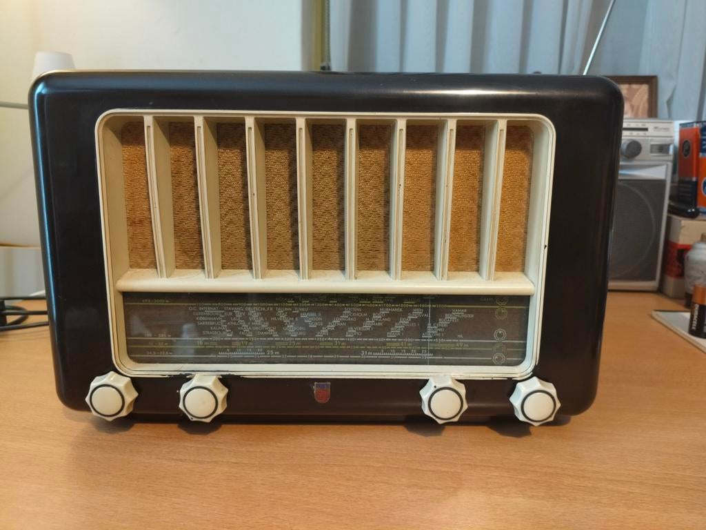 Philips H 283 A radio. Niet werkend., Ophalen of Verzenden
