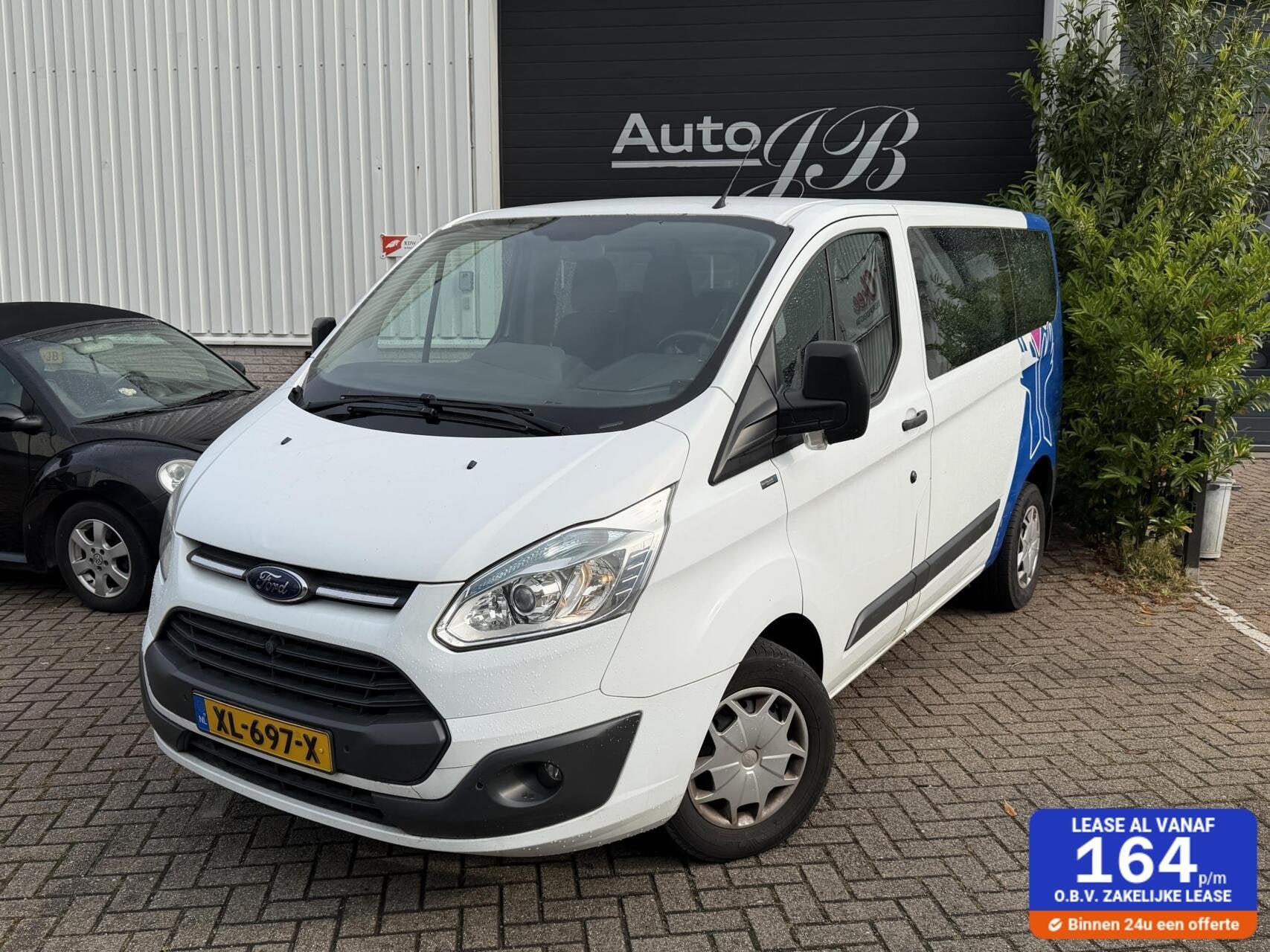 Ford Transit Custom Combi 300 2.2 TDCI | 9-PERS | APK 05-27!, Auto's, Ford, Voorwielaandrijving, Gebruikt, Bluetooth, Wit