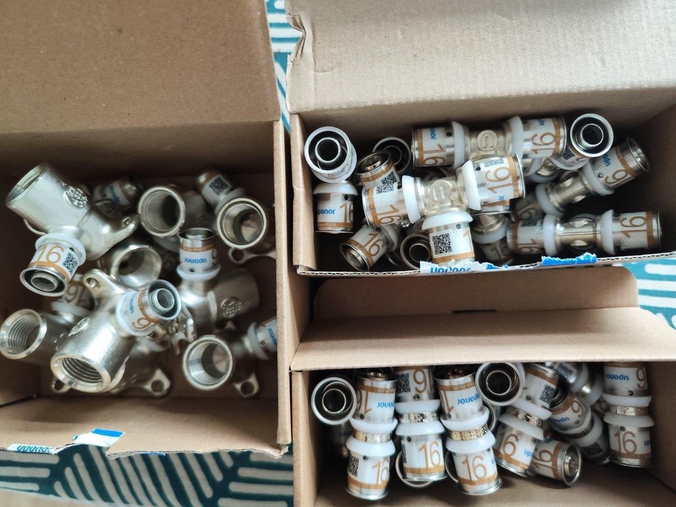partij Uponor s-press koppelingen, Ophalen, Nieuw, Overige typen