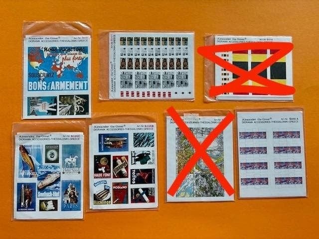 AlexanderTheGreat  - diorama items  maps flags posters 1/35, Verzenden, Nieuw, 1:32 tot 1:50