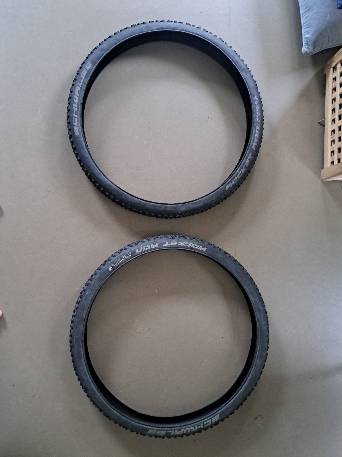 Schwalbe Rocket Ron MTB banden 57-622 (gebruikt), Gebruikt, Band, Schwalbe, Ophalen of Verzenden