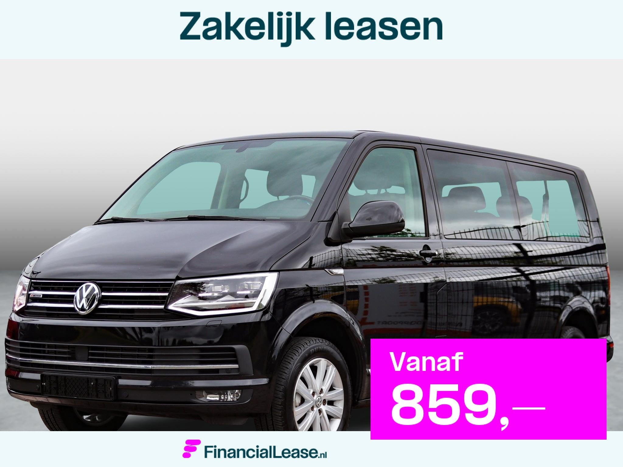 Volkswagen Transporter Caravelle 2.0 TSI L2H1 4Motion Highli, Automaat, Stof, 1984 cc, 2500 kg
