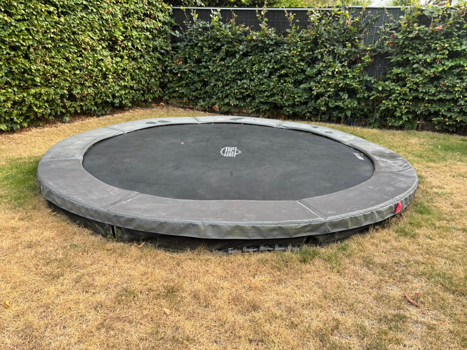 BERG Elite InGround 380 AirFlow trampoline, Ophalen, Gebruikt