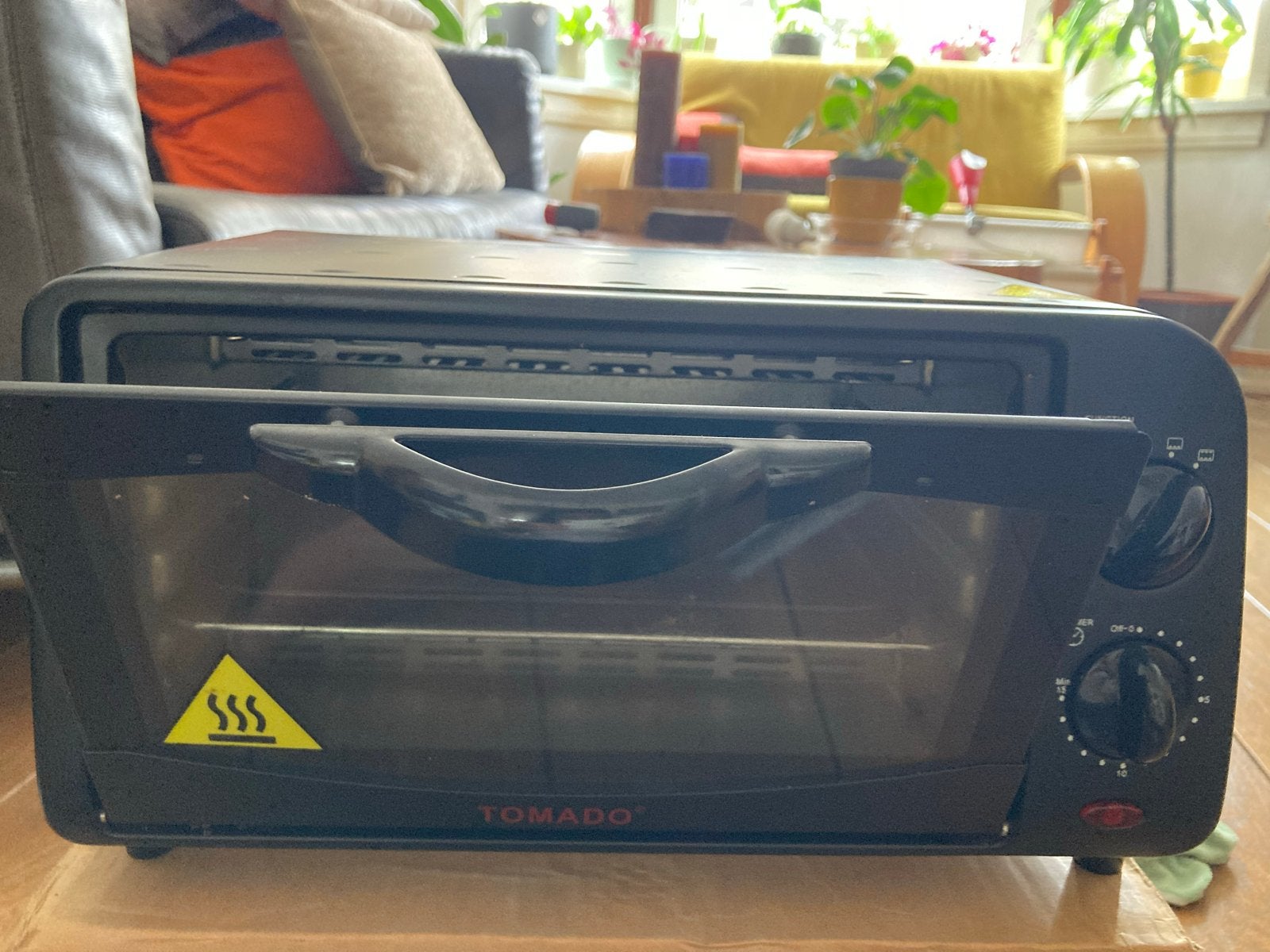 Tomado Mini-oven met grillfunctie - Compact en Gebruikt, Ophalen, Minder dan 45 cm, Gebruikt, Minder dan 45 cm