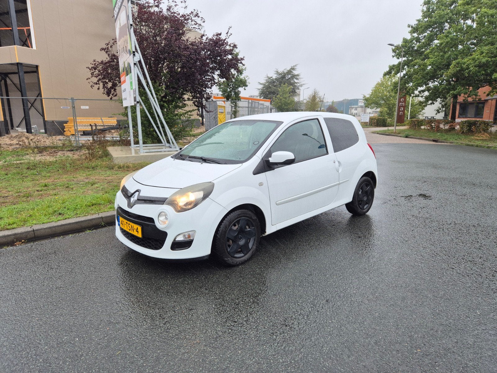 Renault Twingo 1.2 16V 2012 Wit, Voorwielaandrijving, 839 kg, 74 pk, Zwart