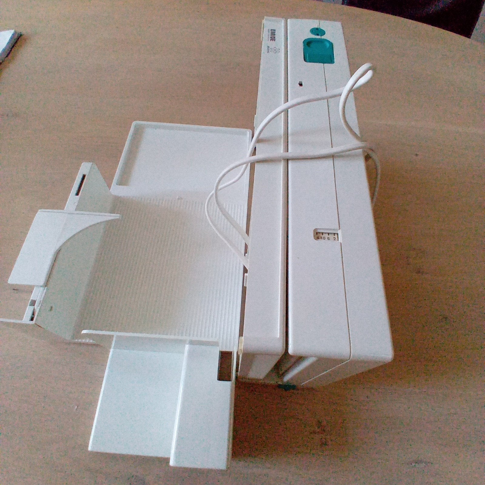 elektrische allessnijder Emide type AS 221/030, Huis en Inrichting, Ophalen, Kunststof, Zo goed als nieuw, Wit