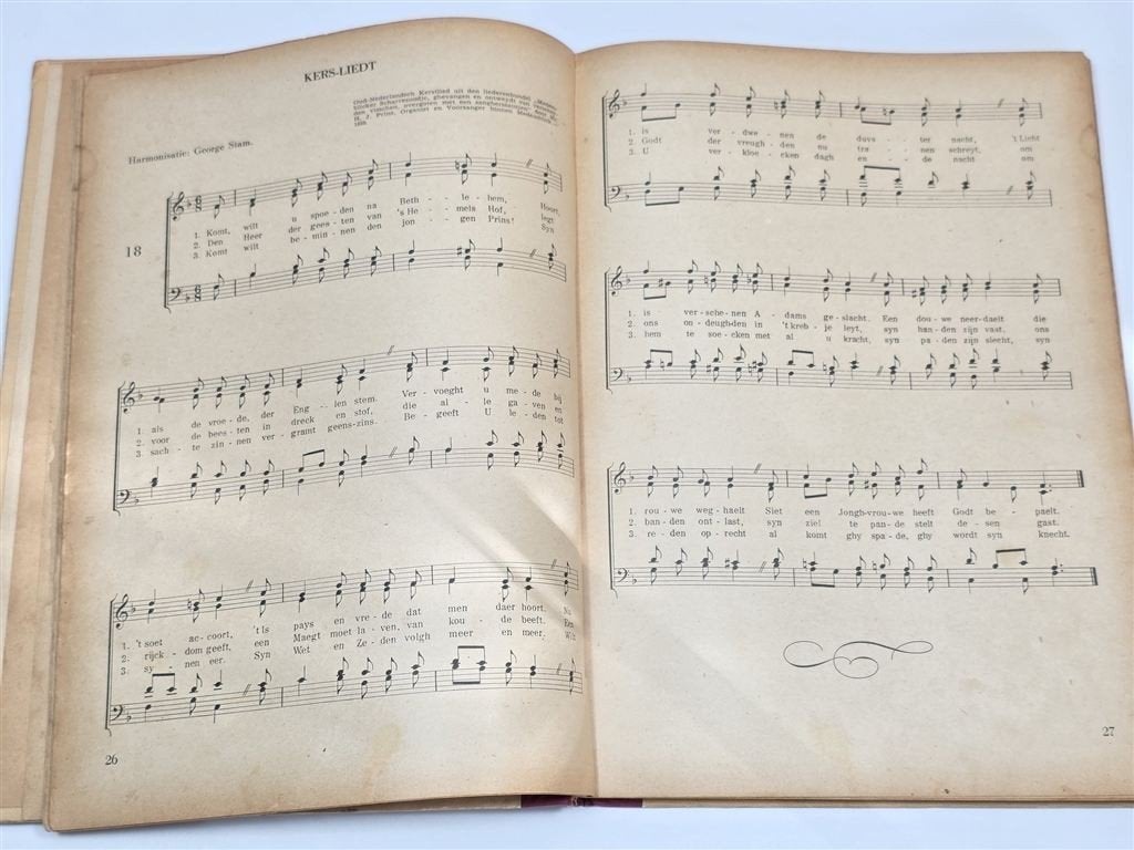 Com Nu met Sang — Geestelijke Liederen & Koorboek [1943], Ophalen of Verzenden, Gelezen, Artiest