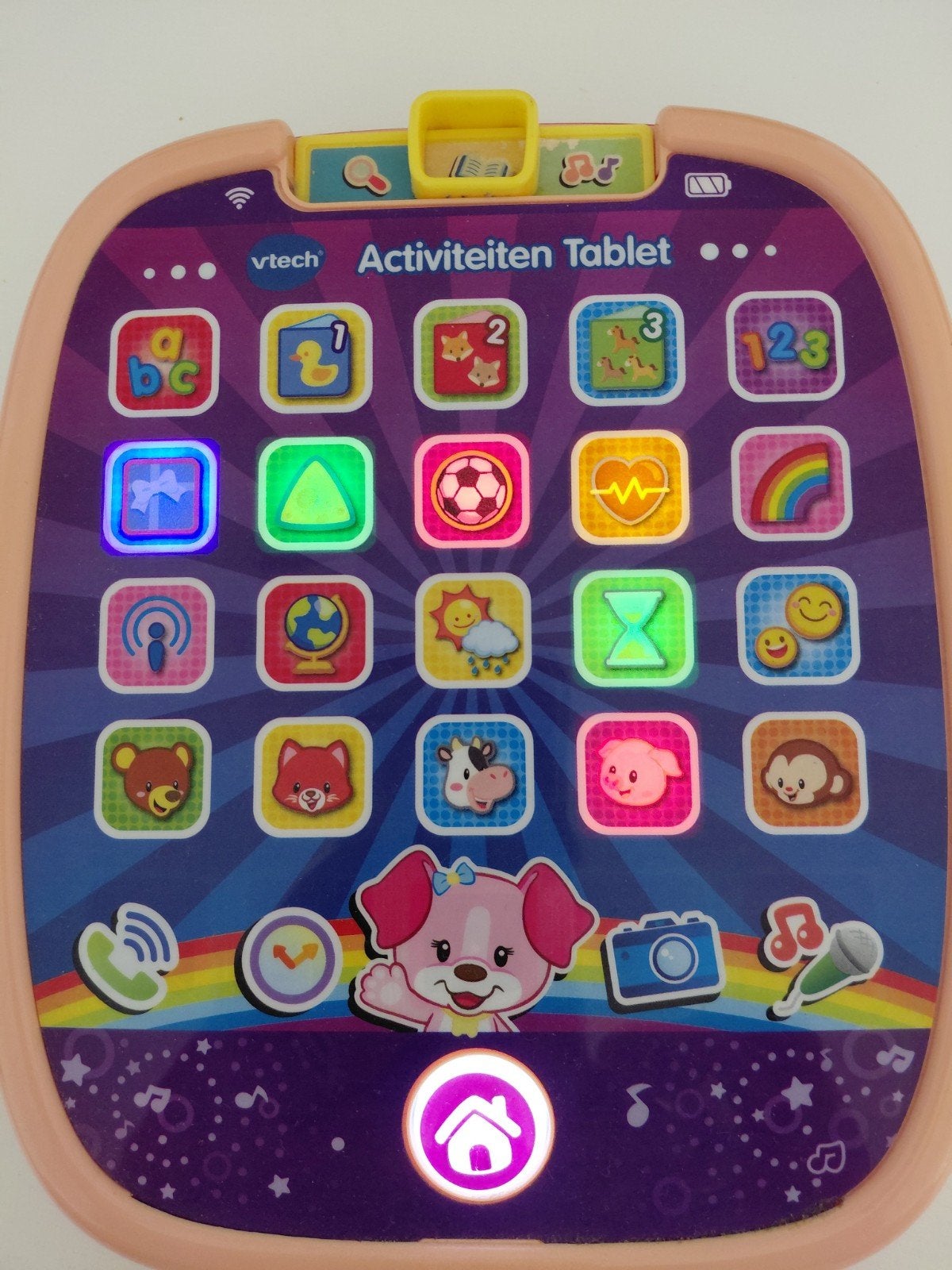 vtech activiteiten tablet educatief speelgoed, Ophalen of Verzenden, Gebruikt, 6 maanden tot 2 jaar