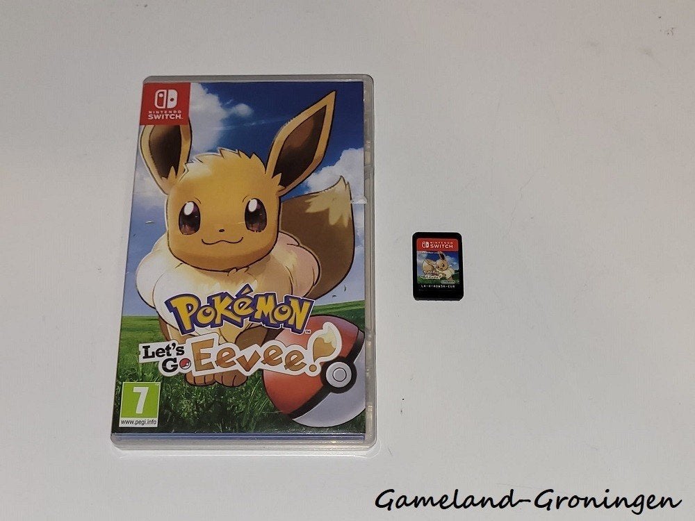 Pokemon Let's Go Eevee! (Switch), Spelcomputers en Games, Games | Nintendo Switch, Gebruikt, -, -, 1 speler