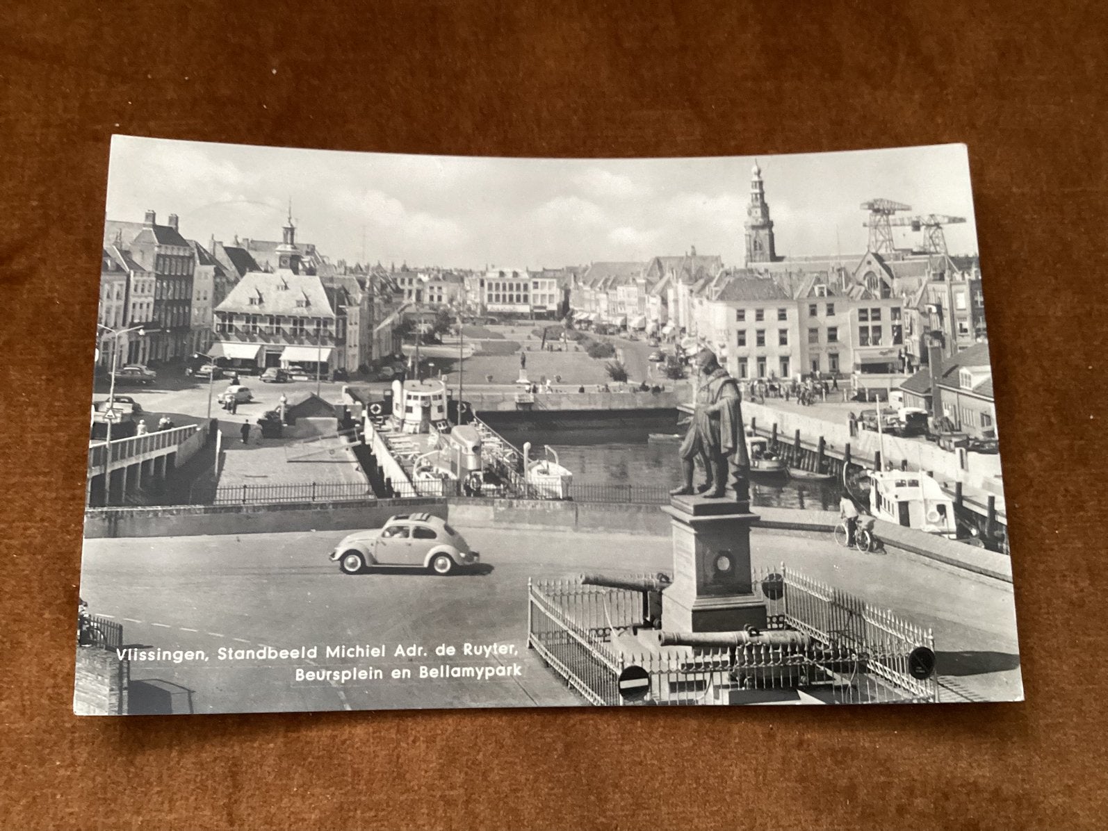 Vlissingen. Beursplein en Bellamypark. 1961, Ophalen of Verzenden, 1960 tot 1980, Zeeland