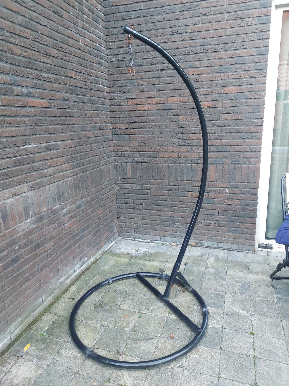 hangstoel standaard, Ophalen