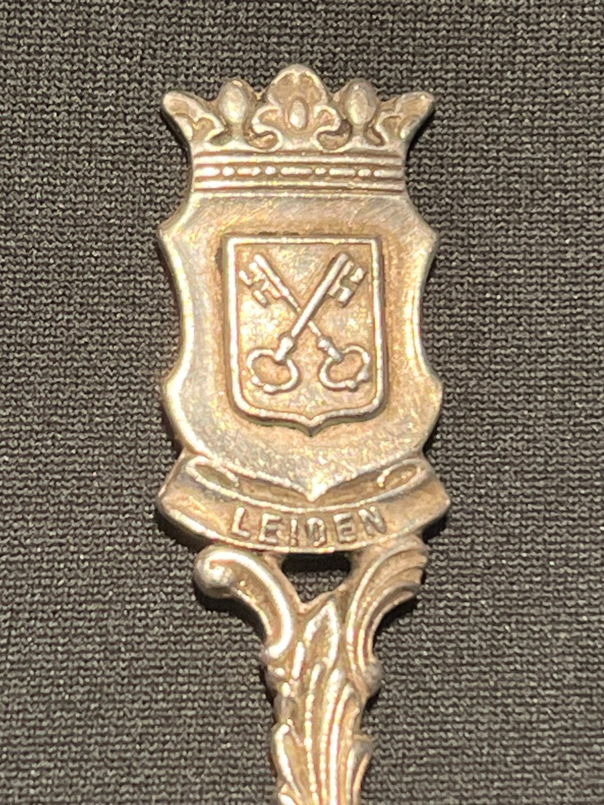 Vintage lepeltje Leiden., Ophalen of Verzenden