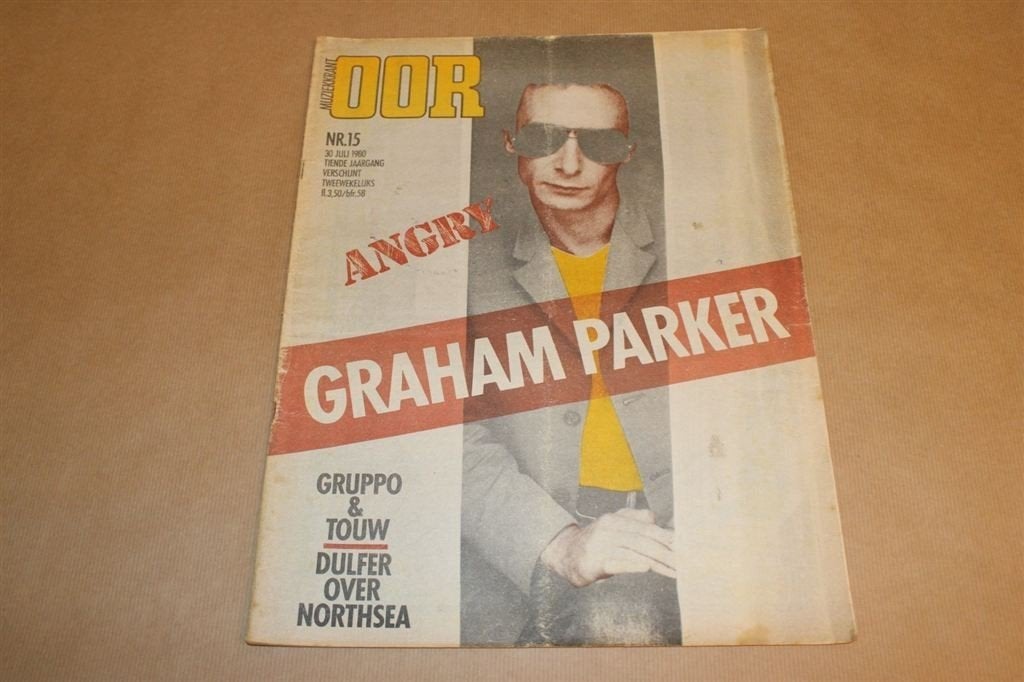 Muziekkrant Oor - 1980 - Graham Parker, Gruppo Sportivo, Boeken, Ophalen of Verzenden, Zo goed als nieuw, Muziek, Film of Tv